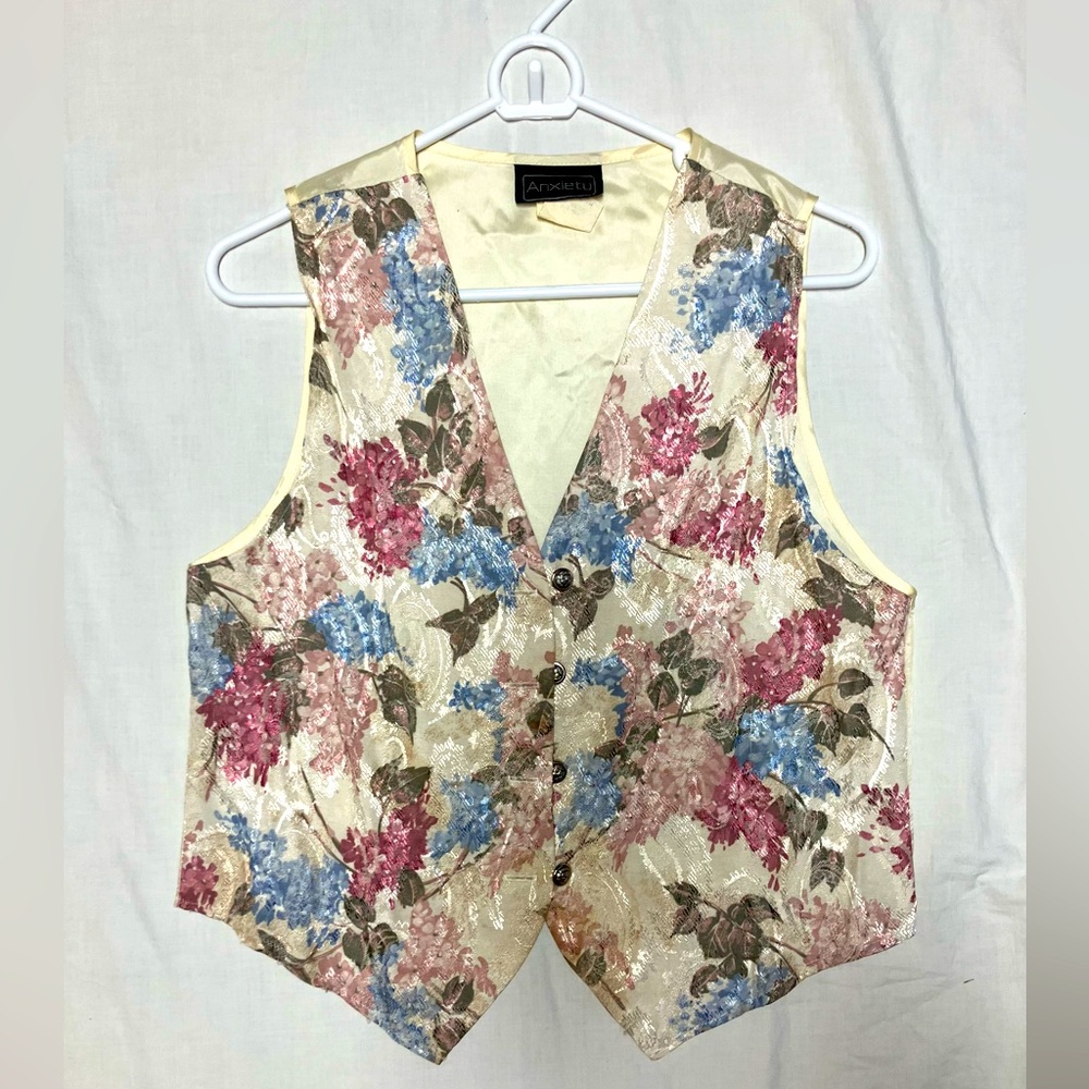 🎄☃️VTG Bohemian 90s vest, sz M☃️🎄